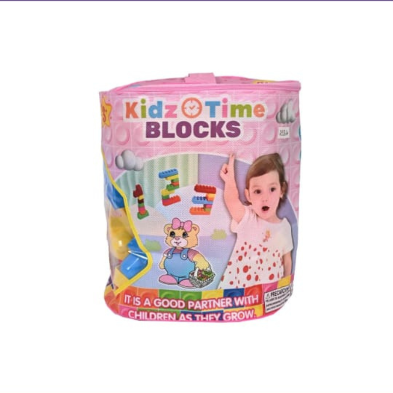 Kidz time blocks bag