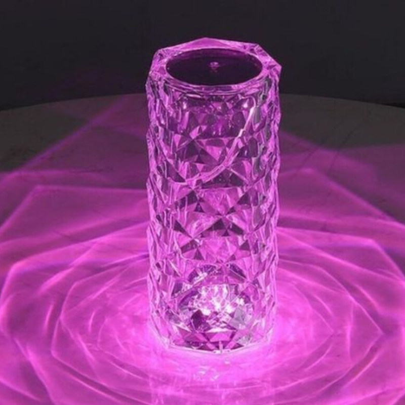 Crystal Table Lamp Touch Control