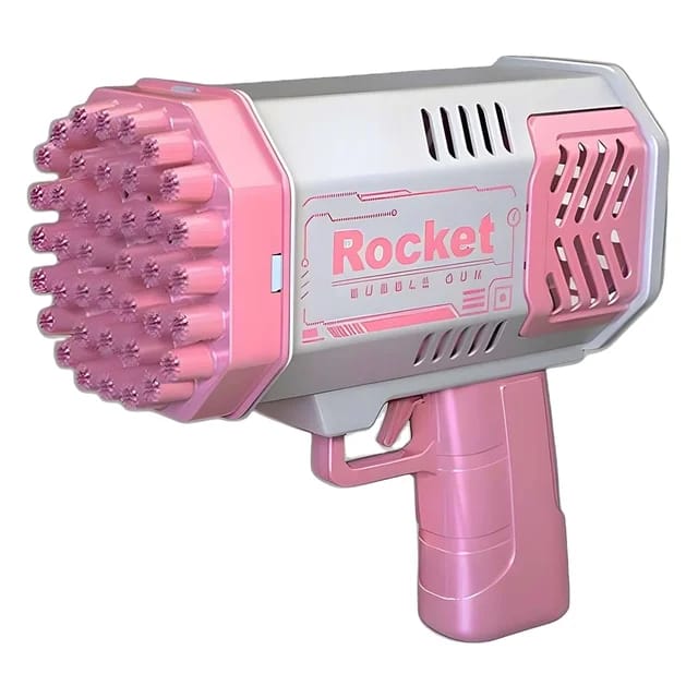 60 Hole Rocket Bubble Machine