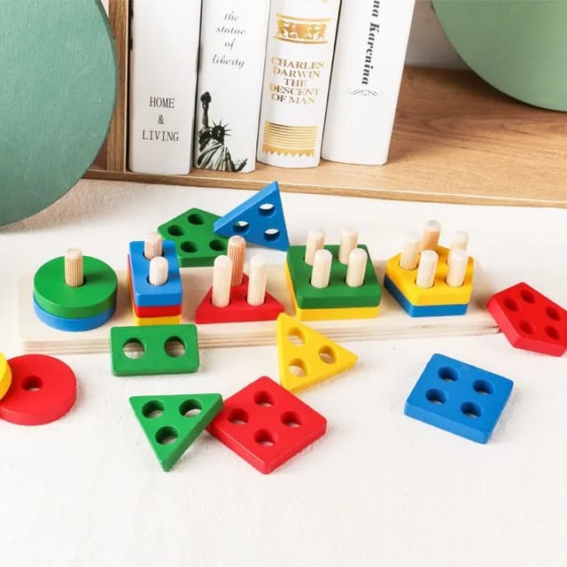 Geometric shape Wooden Sorter