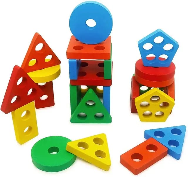 Geometric shape Wooden Sorter