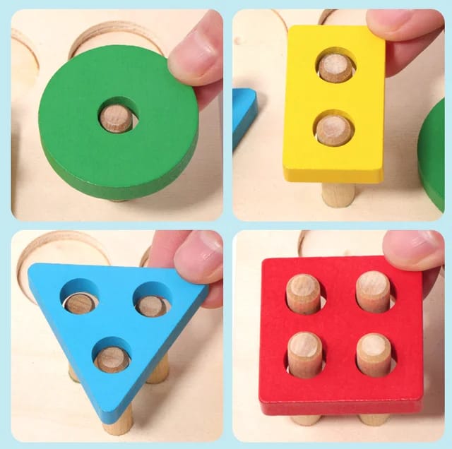 Geometric shape Wooden Sorter