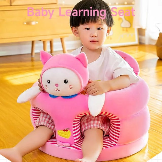Soft Plush Cat Cartoon Baby Sitting Chair