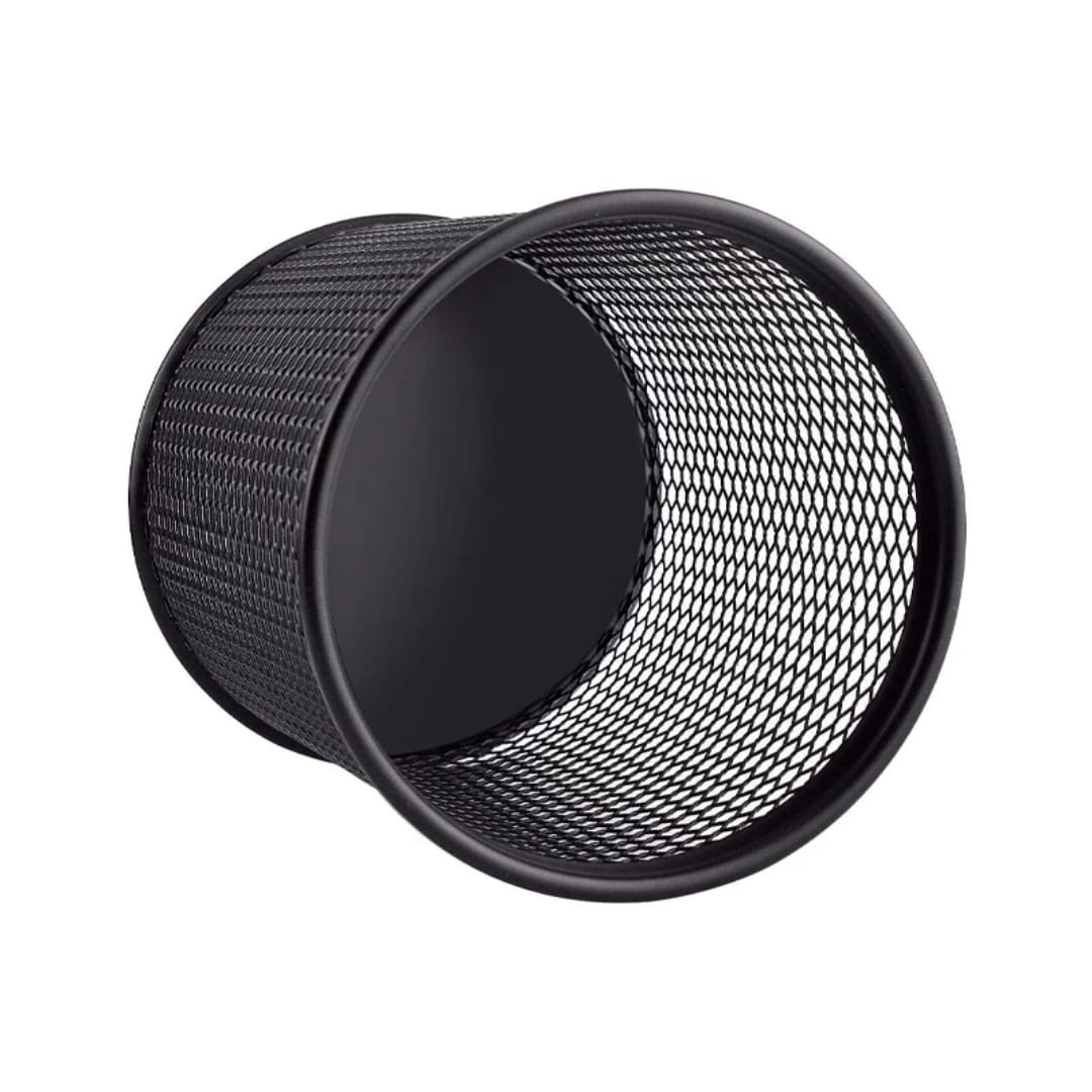 Black Desk Office Pen Pencil Cup Holder