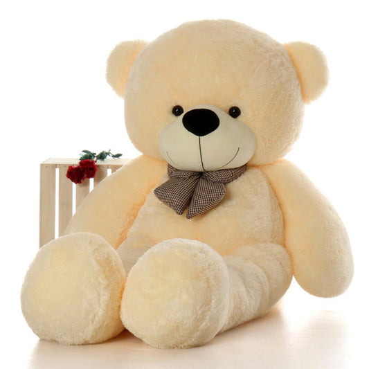 6 Feet Premium Off White Teddy Bear