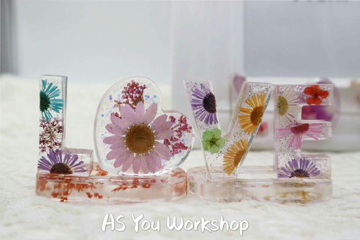 Love Name Resin Name Light