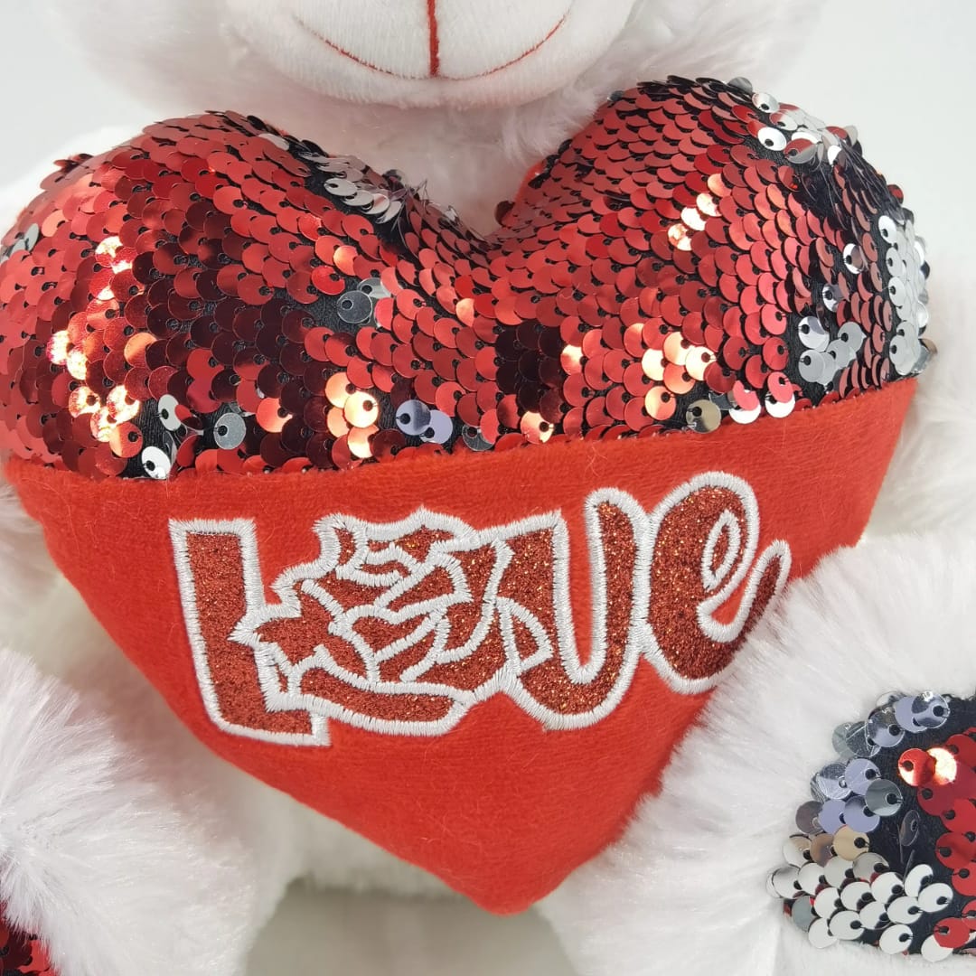 Love You Teddy Bear With Cap