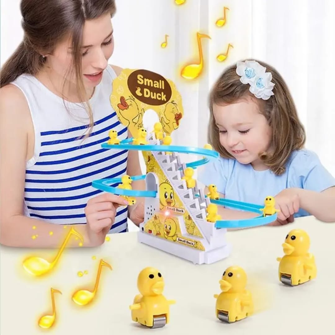 Small Duck Climbing Stairs Toy