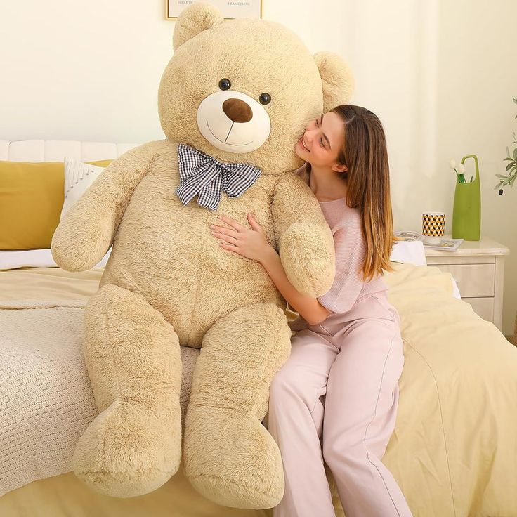 7 Feet Premium Birght Blue Teddy Bear