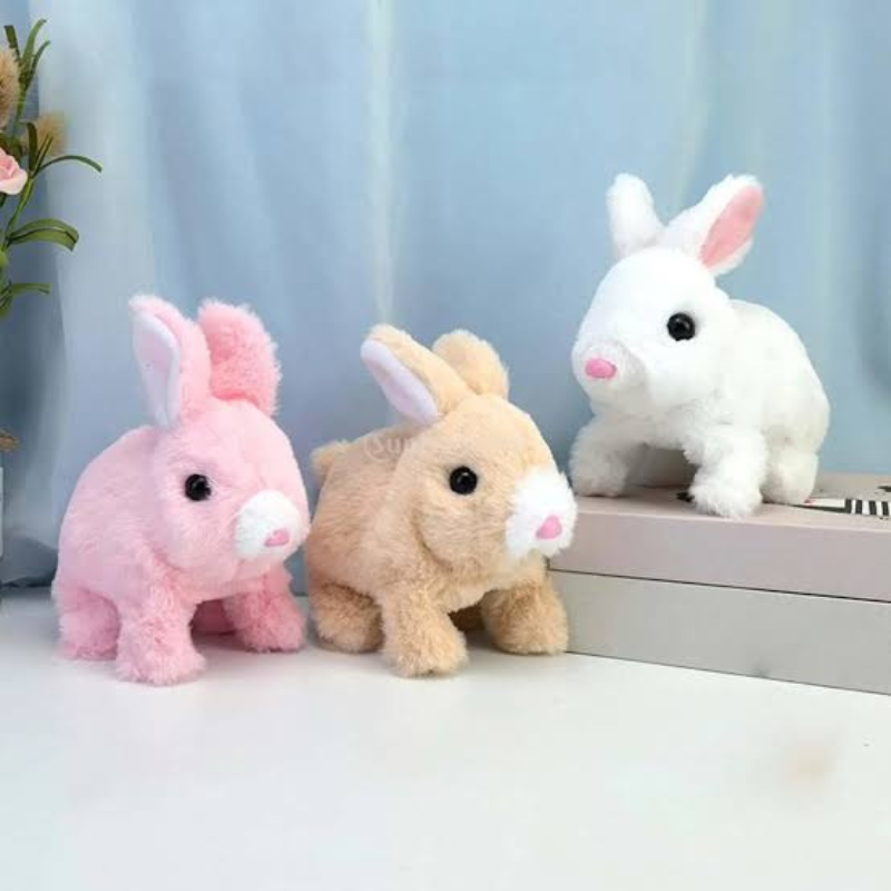 Electric walking rabbit