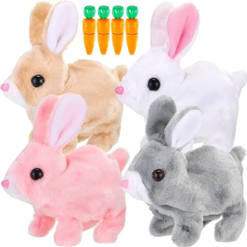 Electric walking rabbit