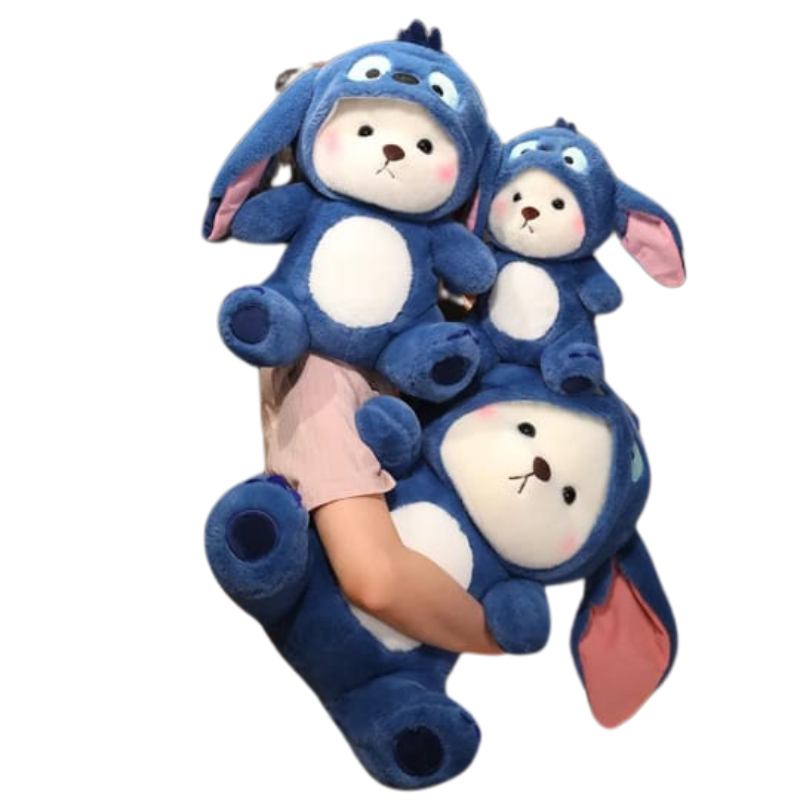 Soft Stuffed Teddy Bear With Cap 25 Cm