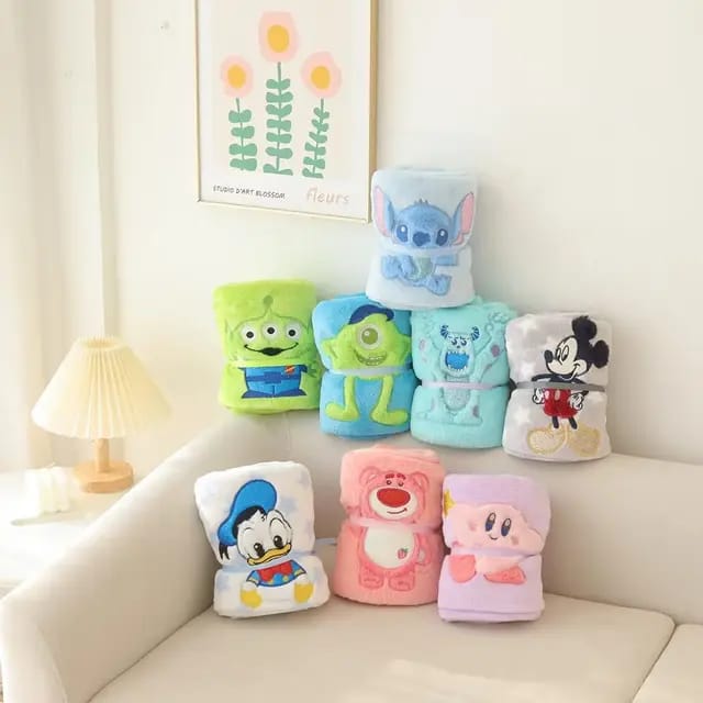 Cartoon Character Baby Blankets