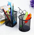 Black Desk Office Pen Pencil Cup Holder