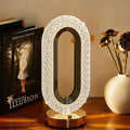 Metal Crystal Table Lamp