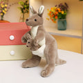 Cute Kangroo With Baby Plush Toy