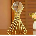 Luxury Golden Metal stand And Crystal Ball