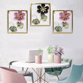 Garden Metal Leaf Flower Wall Decor