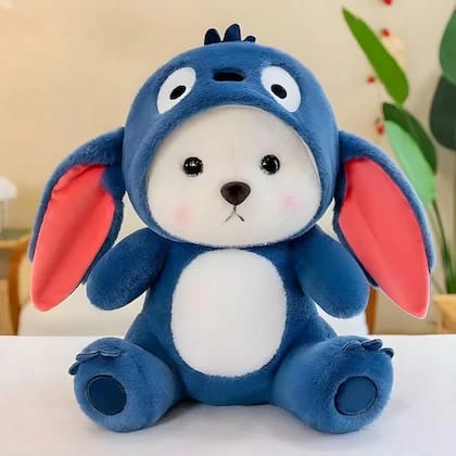 Blue Hoodie Teddy Bear Soft Toy
