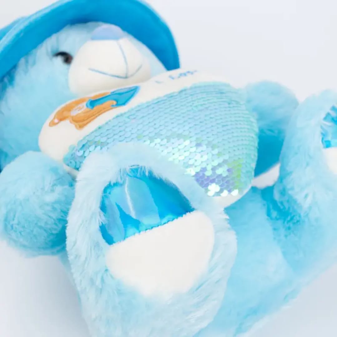 Love you Teddy Bear With Cap