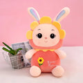 Sunflower Bunny Plush Doll Toy