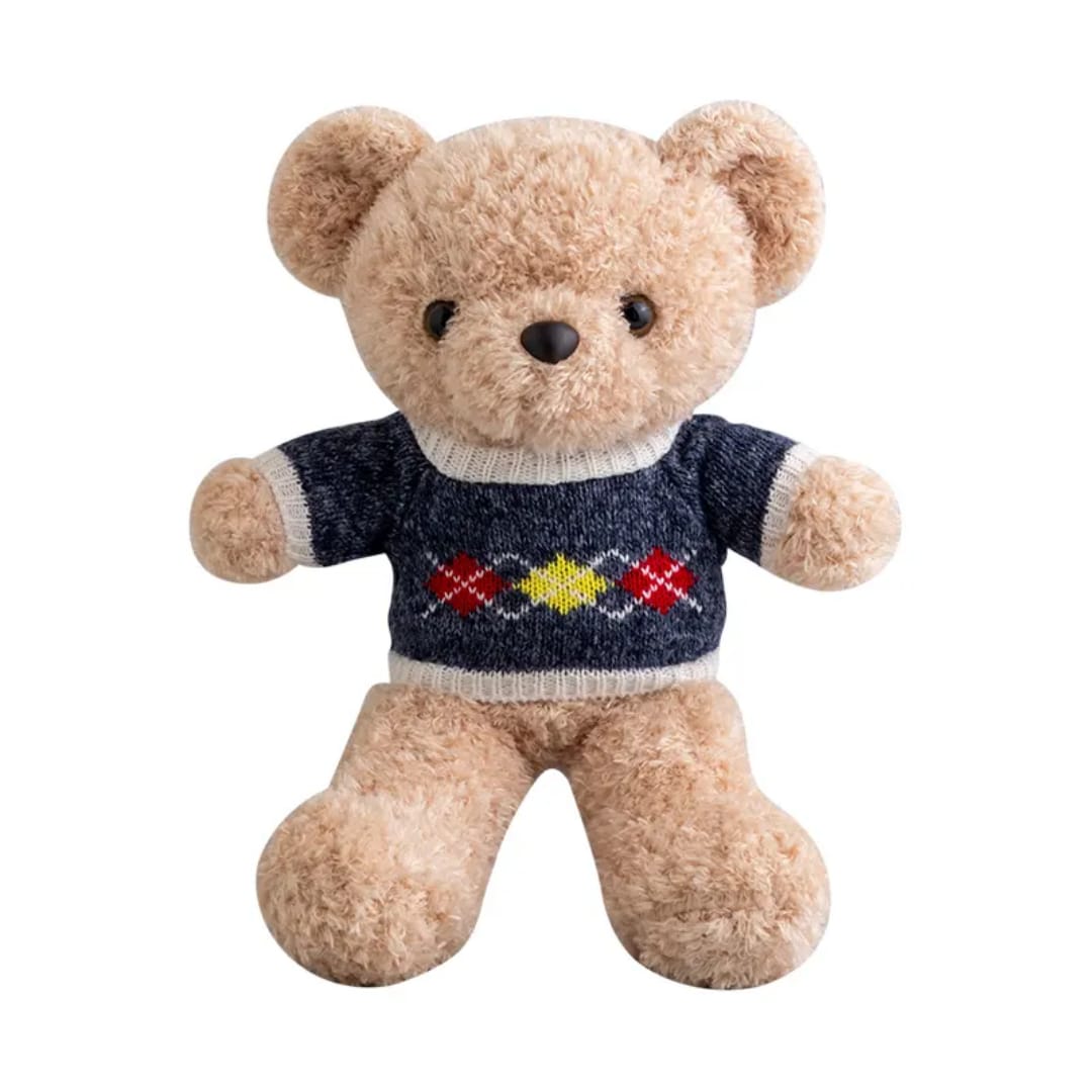 Cute Neked sweater Teddy Bear