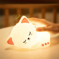 Cute Silicon Cat Night Light