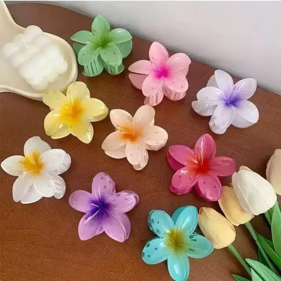 Flower Hair Clip 12 pieces