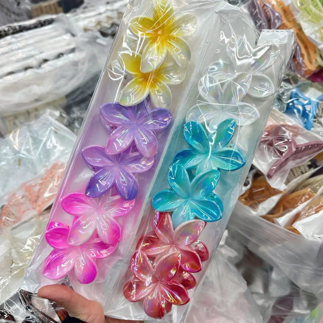 Flower Hair Clip 12 pieces