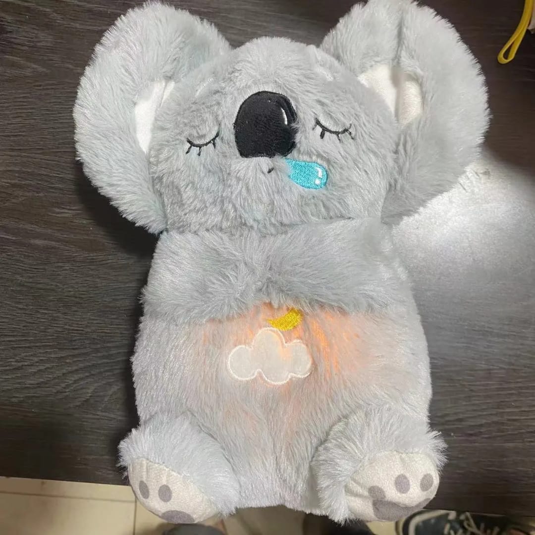 Breathing Bear Baby Electronic Plush Toy