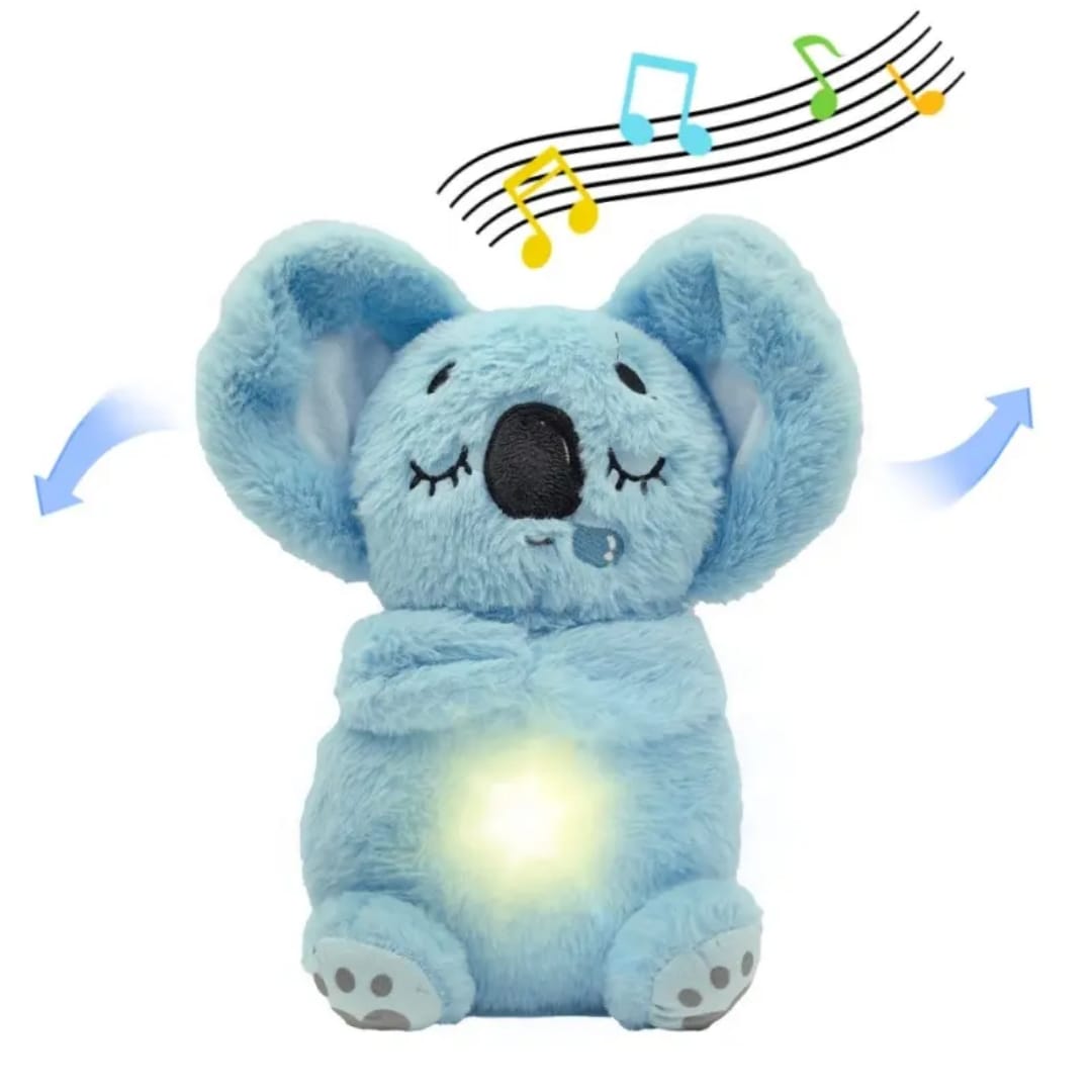 Breathing Bear Baby Electronic Plush Toy