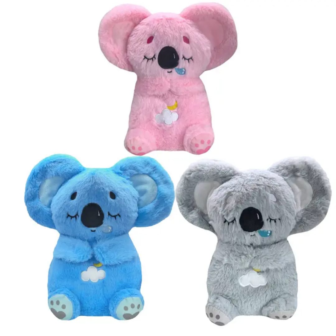Breathing Bear Baby Electronic Plush Toy