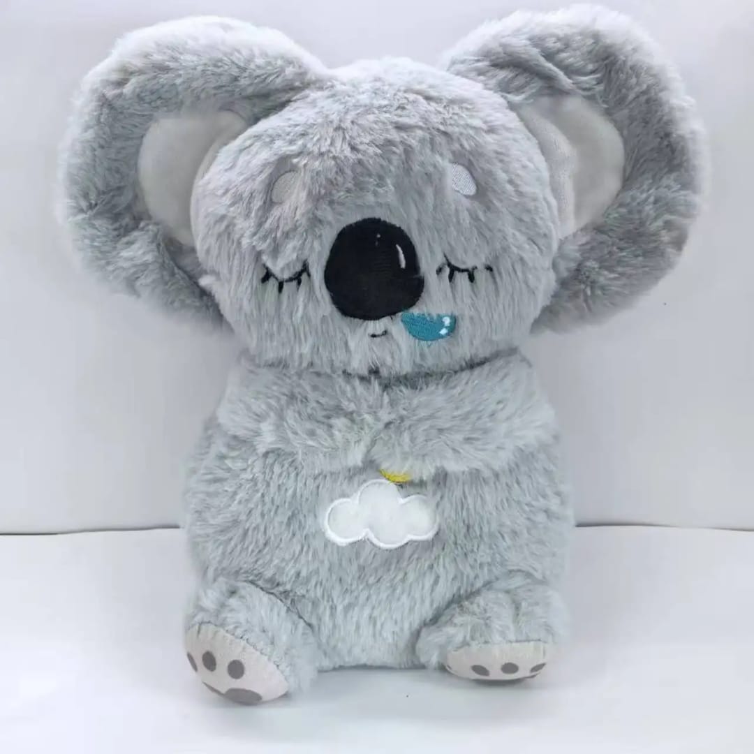 Breathing Bear Baby Electronic Plush Toy