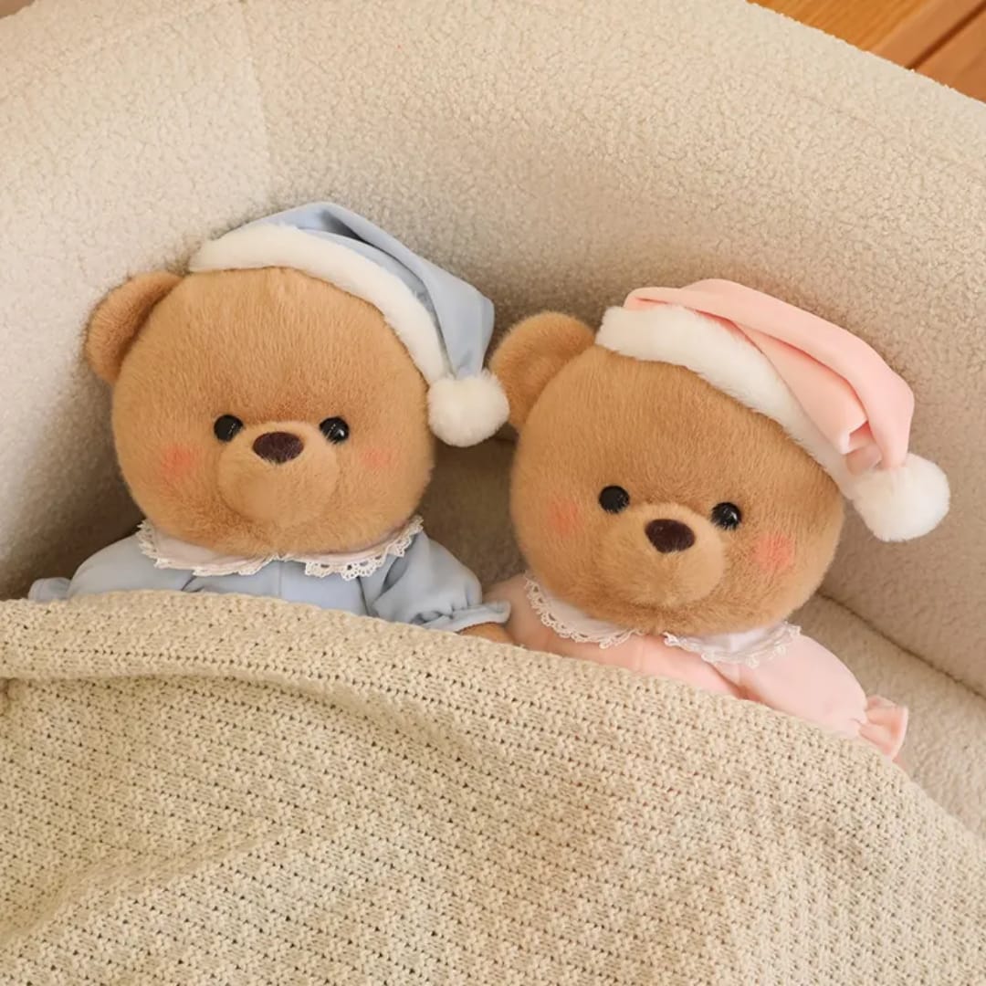 Teddy Bear wearing Sleeping Suit
