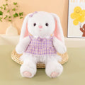 Floral Dress Bunny Plush Toy