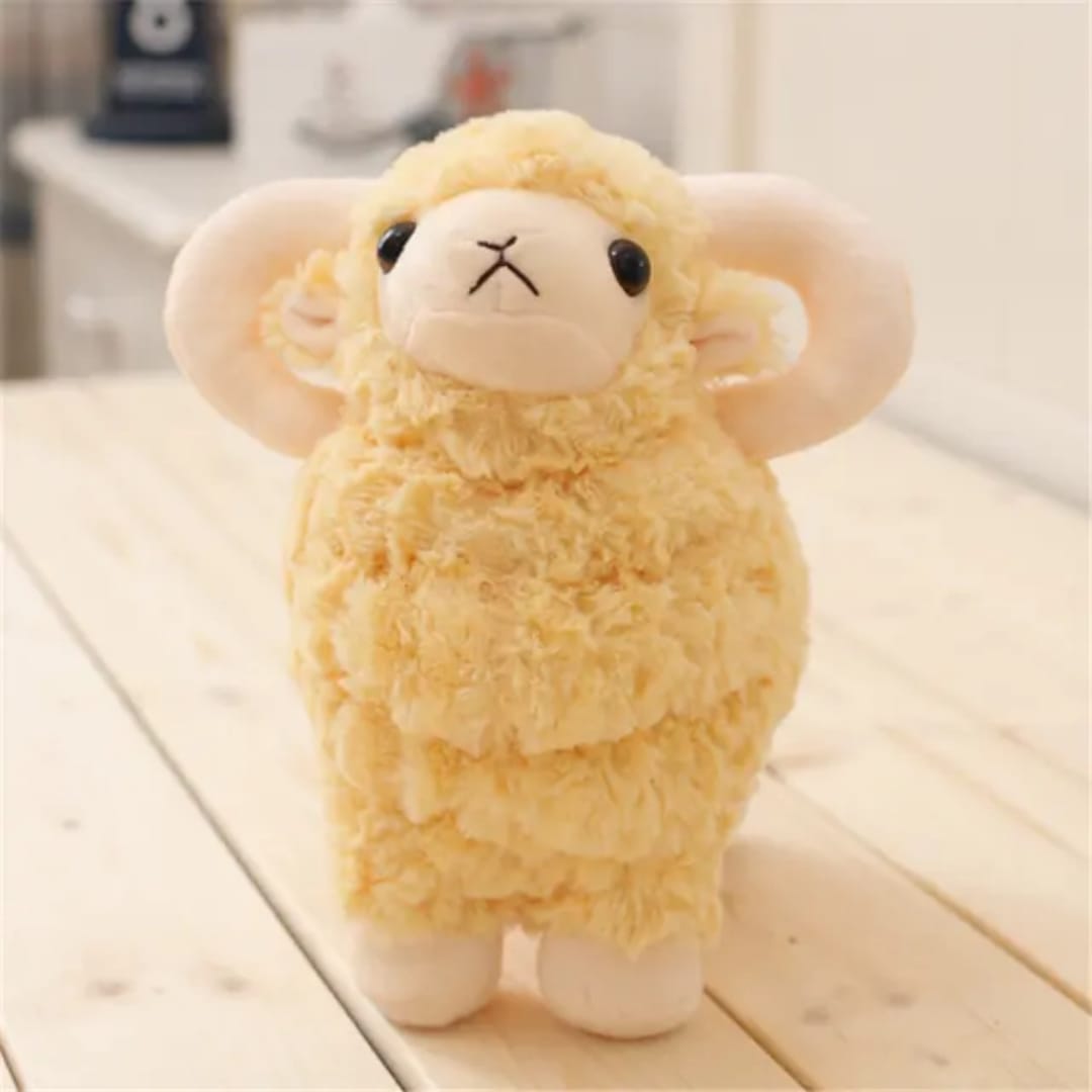Standing Lamb Goat Plush Toy