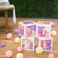 Word Balloon Boxes with 50 baloons