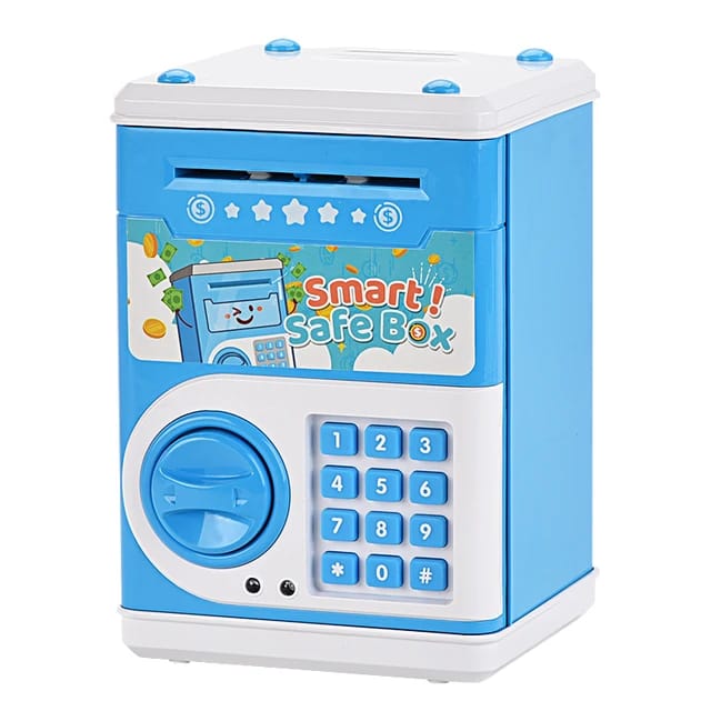 Cash Money Coins Saving ATM Box