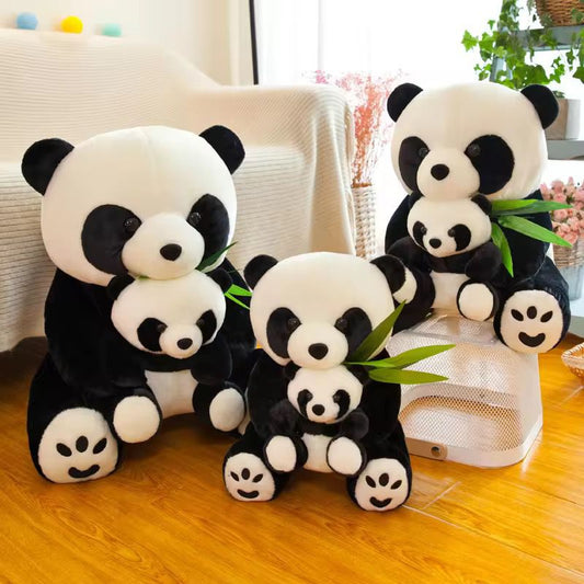 Panda With Baby Stuffed Animal
