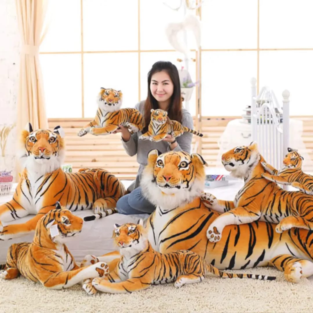 Tiger Plush Soft Pillow
