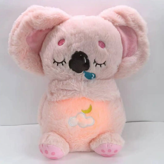 Breathing Bear Baby Electronic Plush Toy